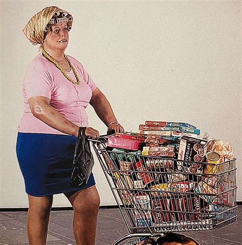 duane hanson supermarket shopper 1970.